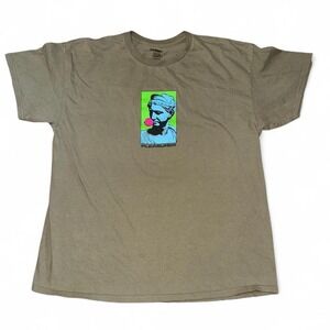 Pleasures green Roman bubblegum graphic tee